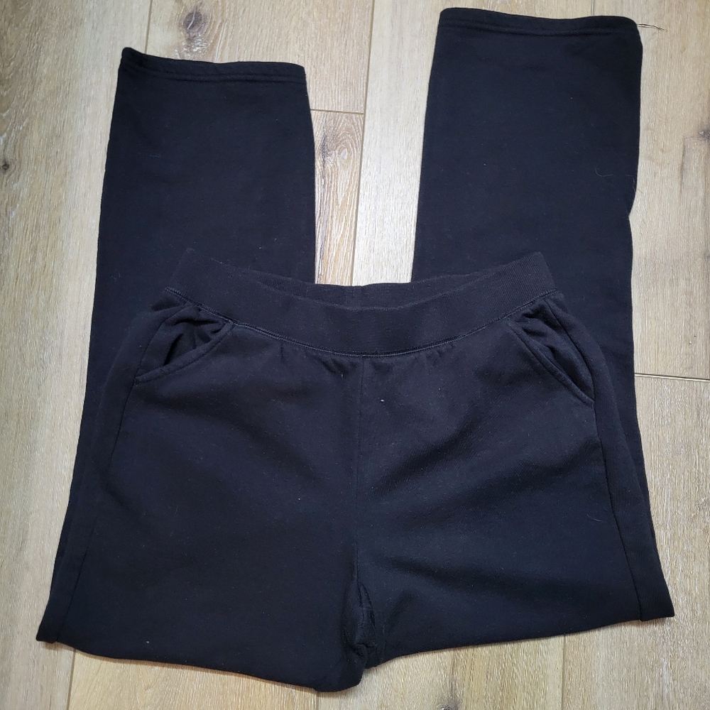 Athletic Works Black Fleece Pants Size S